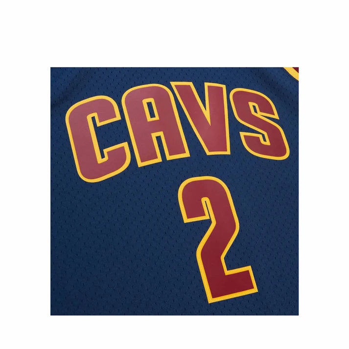 NBA Hardwood Classics Player 2011-12 Swingman Jersey Kyrie Irving Cavaliers (Navy Blue)