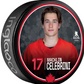 Hockey Canada Player Photo Puck 2026 Olympics Macklin Celebrini Team Canada