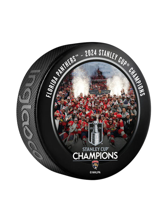 NHL Collector Puck Team Celebration Stanley Cup Champions 2024 Panthers