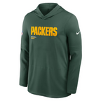 NFL Dri-FIT Long Sleeve Hoodie 2025 Sideline Pure Fury Packers