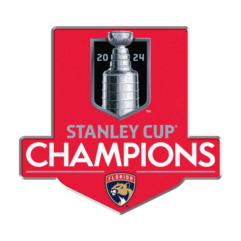 NHL Lapel Pin Stanley Cup Champions 2024 Panthers