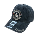 Ottawa Hat Washed Circle Emblem (Charcoal)