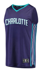 NBA Youth Replica Player Jersey Fastbreak Kemba Walker Hornets (Purple)