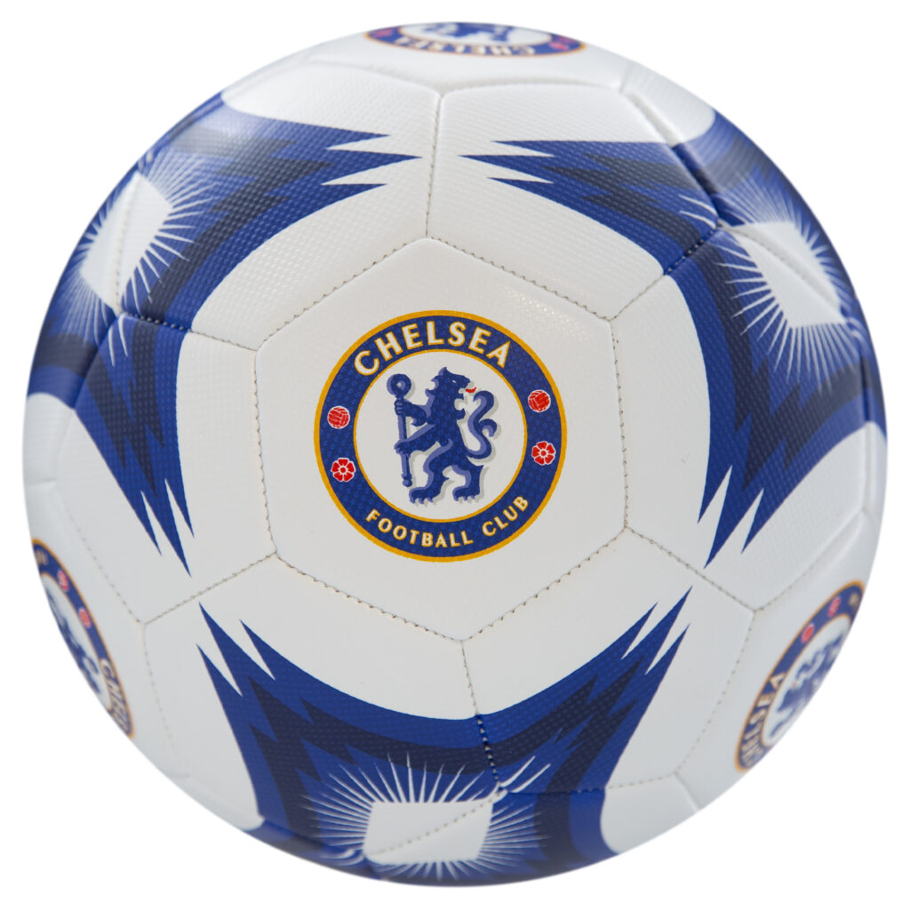 EPL Soccer Ball White and Blue Chelsea FC