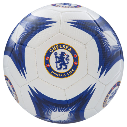 EPL Soccer Ball White and Blue Chelsea FC