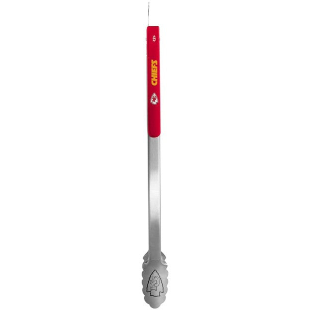 NFL 16" Stainless Steel Tongs Chiefs
