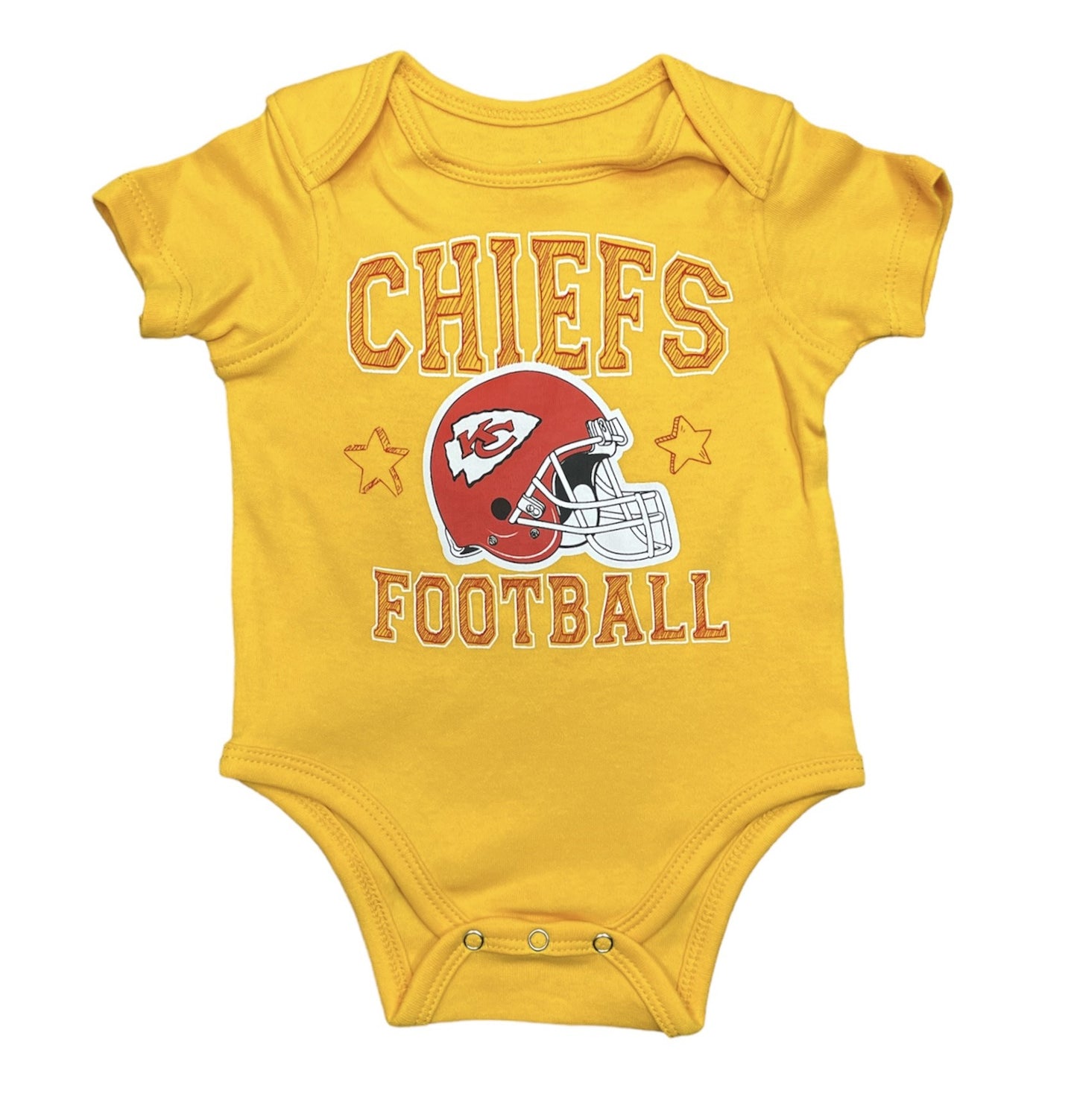 NFL 3pc Onesie Set Born to Be Creeper Chiefs