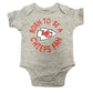 NFL 3pc Onesie Set Born to Be Creeper Chiefs