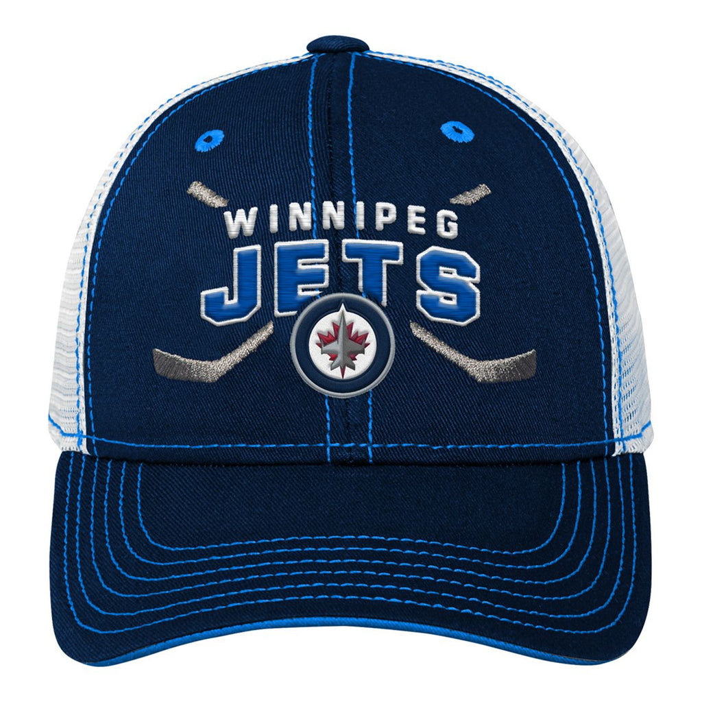 NHL Youth Hat Mesh Lockup Jets