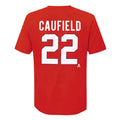 NHL Player T-Shirt Name and Number Cole Caufield Canadiens (2020-2024 Number)