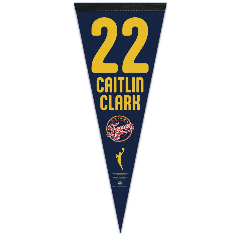 WNBA Felt Pennant Caitlin Clark Fever