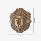 EPL Wall Logo Bronze Effect Manchester United FC