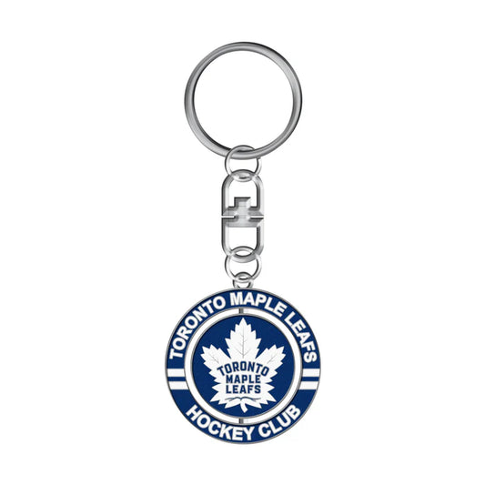 NHL Keychain Spinner Maple Leafs