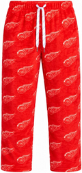 NHL PJ Pants Fuzzy Red Wings
