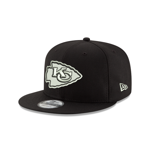 NFL Hat 950 Basic Snapback Black and White Chiefs