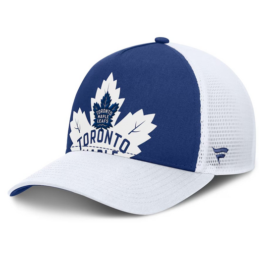 NHL Hat Authentic Pro Rink Hometown Trucker Adjustable Maple Leafs