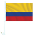 Country Car Flag Colombia