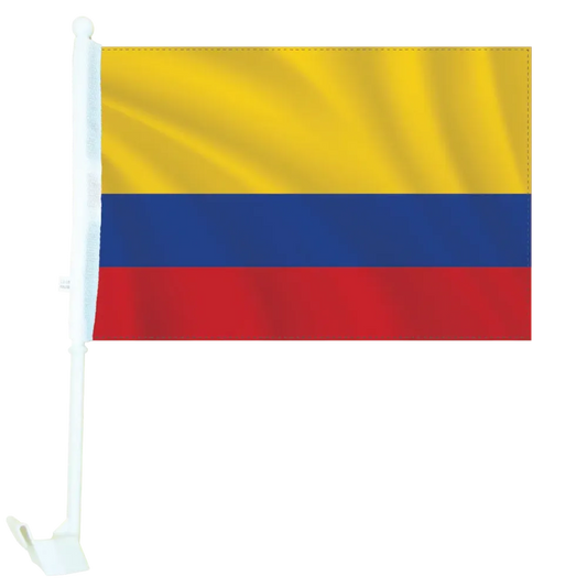 Country Car Flag Colombia