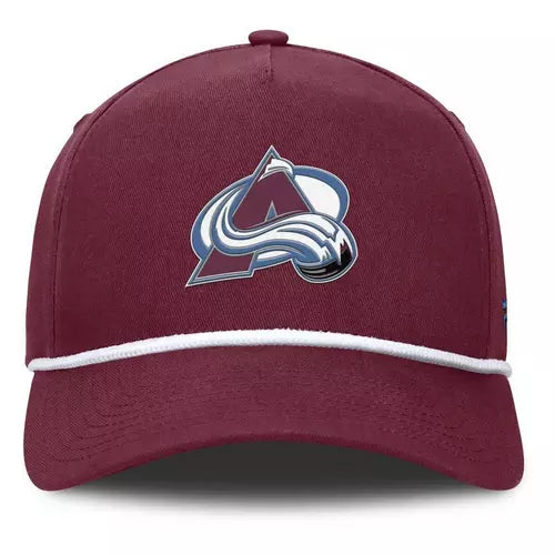 NHL Hat Rope A-Frame Adjustable Authentic Pro Rinkside7 Avalanche