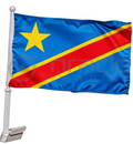 Country Car Flag Democratic Republic of the Congo