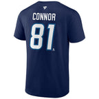 NHL Player T-Shirt Authentic Stack Kyle Connor Jets