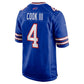 NFL Player Game Jersey Home James Cook III Bills