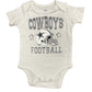 NFL 3pc Onesie Set Born to Be Creeper Cowboys