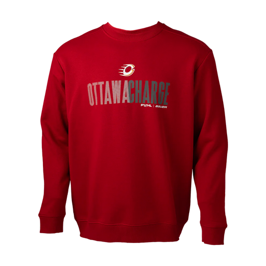 PWHL Crew Neck Team Color Ottawa Charge