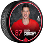 Hockey Canada Player Photo Puck 2026 Olympics Sidney Crosby Team Canada