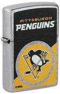 NHL Zippo Lighter Street Chrome Penguins