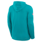 NFL Dri-FIT Long Sleeve Hoodie 2025 Sideline Pure Fury Dolphins