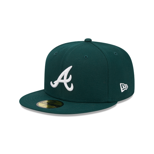 MLB Hat 5950 Basic Dark Green Braves