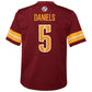 NFL Youth Player Game Jersey Home Jayden Daniels Commanders