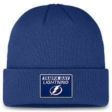 NHL Knit Hat Authentic Pro Prime Cuffed Beanie 2024 Lightning