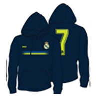 La Liga Youth Player Poly Hoodie #7 Real Madrid