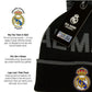 La Liga Knit Hat Black Pom Beanie Real Madrid CF