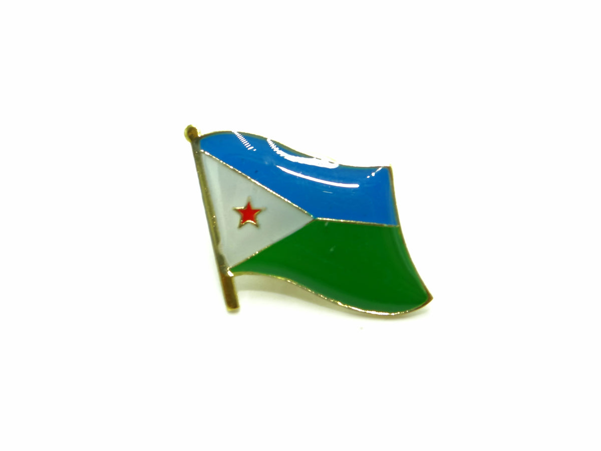 Country Lapel Pin Flag Djibouti