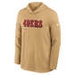 NFL Dri-FIT Long Sleeve Hoodie 2025 Sideline Pure Fury 49ers