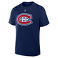 NHL Player T-Shirt Authentic Stack Jakub Dobeš Canadiens (Navy)