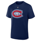 NHL Player T-Shirt Authentic Stack Jakub Dobeš Canadiens (Navy)
