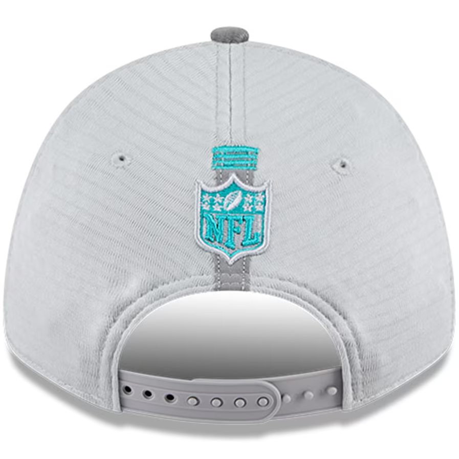 NFL Hat 940 Stretch Snap Training Camp Grey 2024 Dolphins