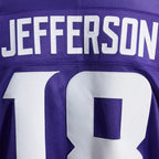 NFL Player Vapor F.U.S.E. Limited Sewn Jersey Home Justin Jefferson Vikings