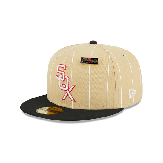 MLB Hat 5950 Day Pinstripe White Sox