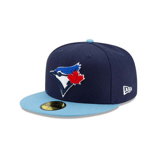 MLB Youth Hat 5950 ACPerf ALT4 Game Blue Jays (Light Blue & Navy)