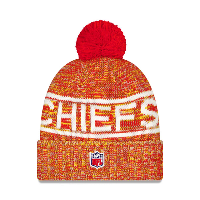 NFL Knit Hat Sideline 2025 Color Wave Chiefs