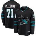 NHL Player Replica Breakaway Jersey Alt Black Macklin Celebrini Sharks