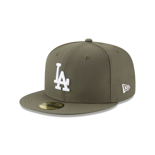 MLB Hat 5950 Basic Army Green Dodgers