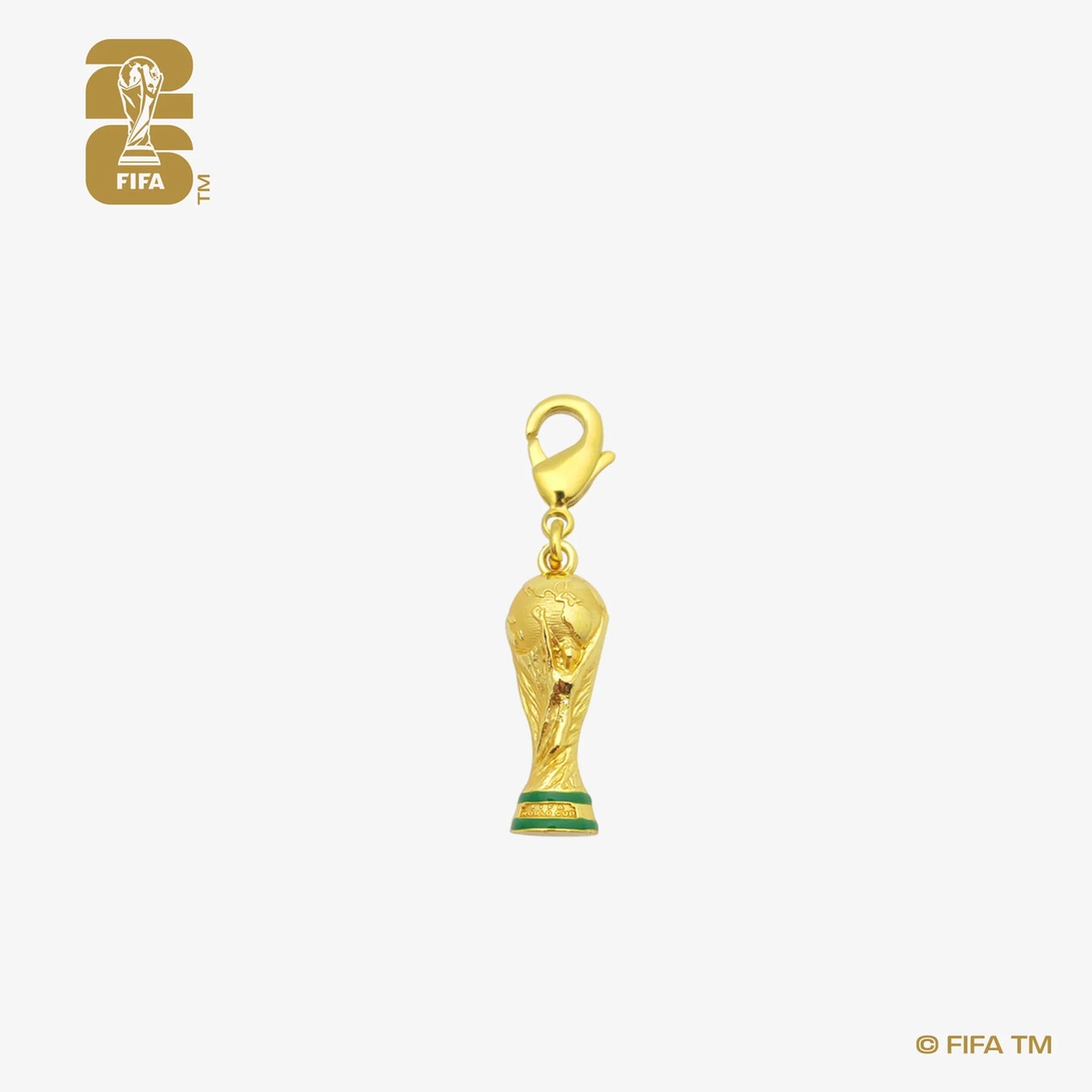 FIFA World Cup 3D 1″ Trophy Keychain Dangler