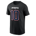 NFL Player T-Shirt Carbon Name And Number Drake Maye Patriots