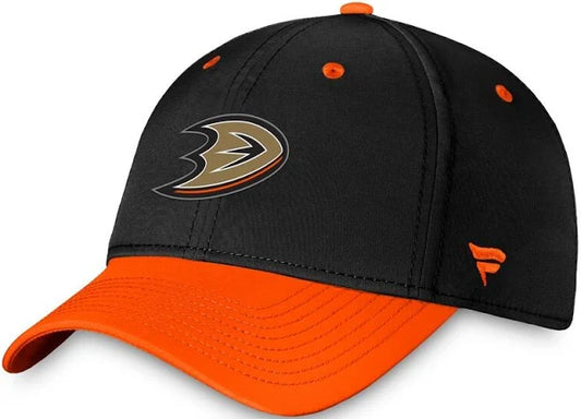 NHL Hat Structured Stretch Authentic Pro Rink Two Tone 2023 Ducks